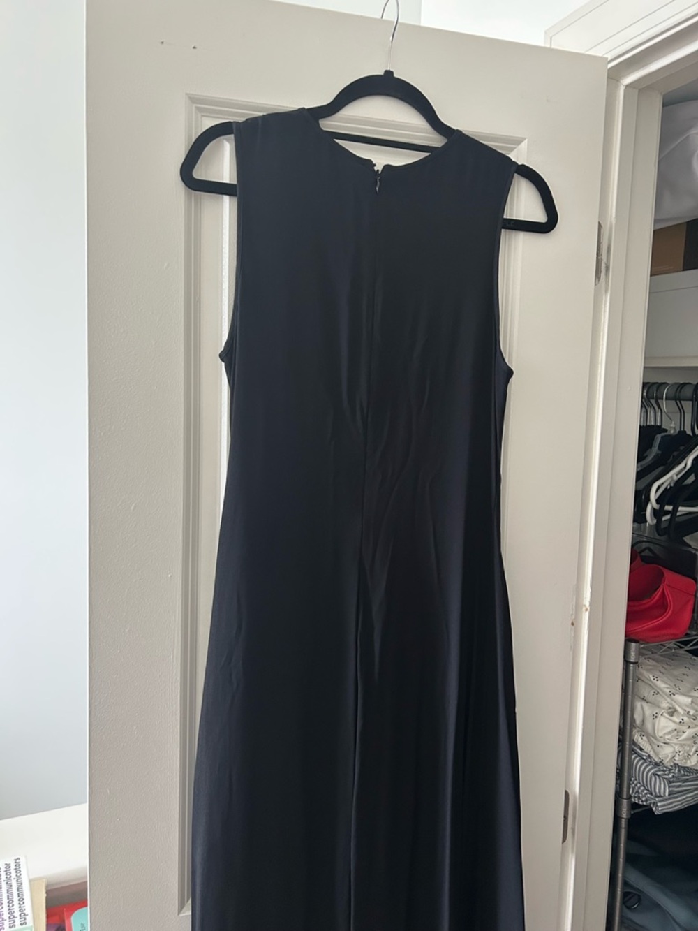 COS Black Sleeveless Maxi Dress, US6 - Picture 4 of 5